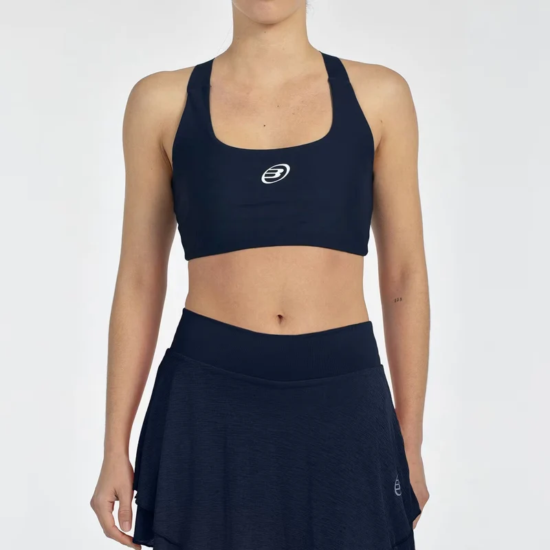 Camiseta Bullpadel Eleve 26I Mujer Azul Marino 2026