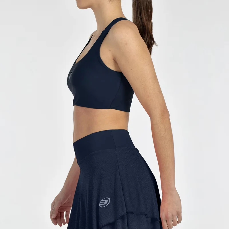 Camiseta Bullpadel Eleve 26I Mujer Azul Marino 2026