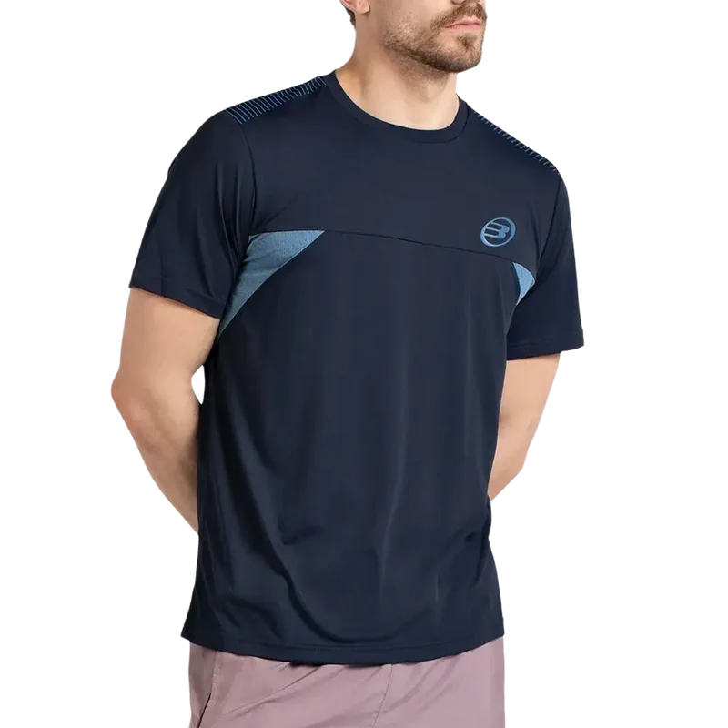 Camiseta Bullpadel Crase Azul Marino 2026