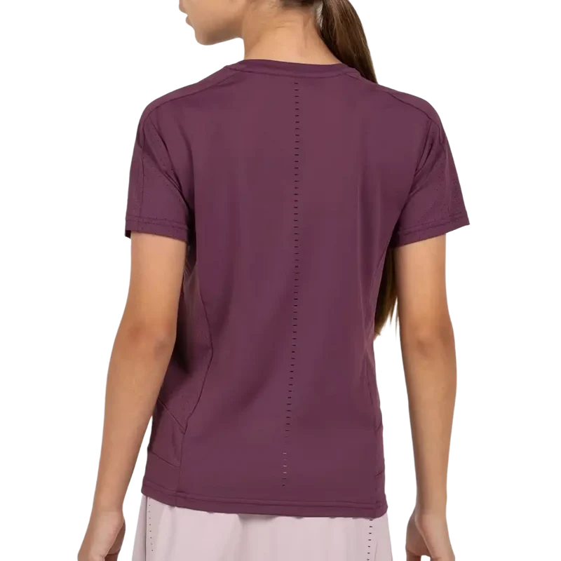 Camiseta Bullpadel Omur Mujer Ciruela 2026