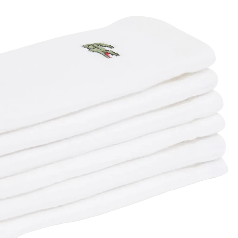 Calcetines Lacoste Algodón Canalé (Pack x3) 2026