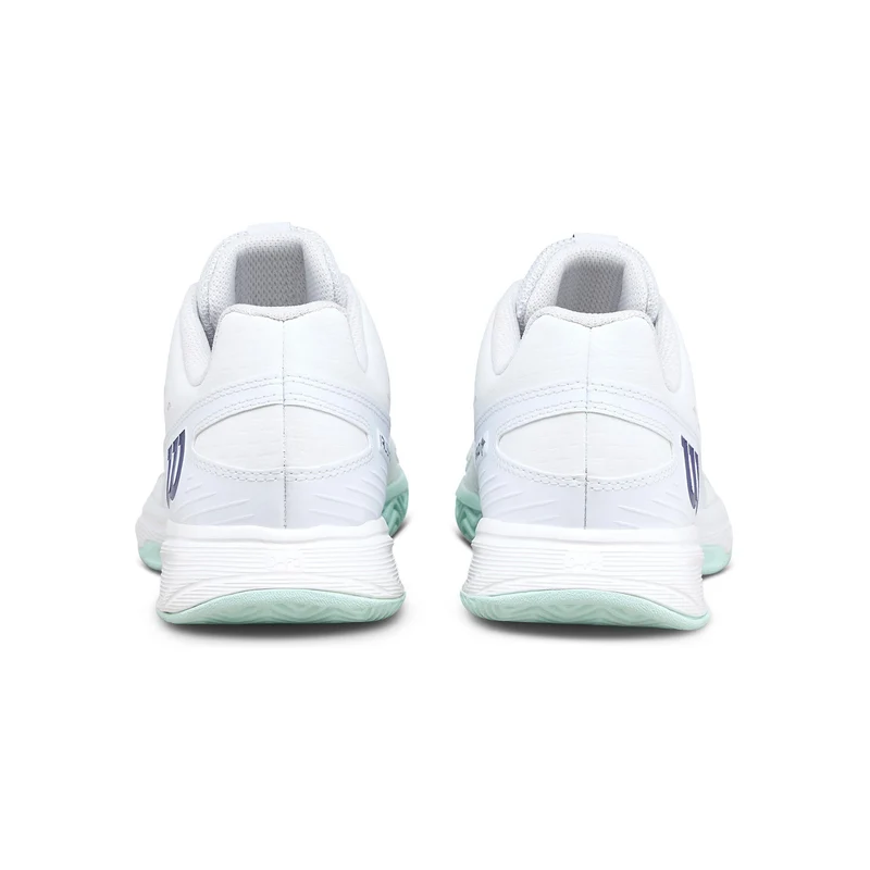 Rush Pro Jr Allcourtschuh Kinder-weiß, türkis