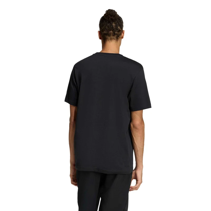 Slide T-Shirt Herren-schwarz
