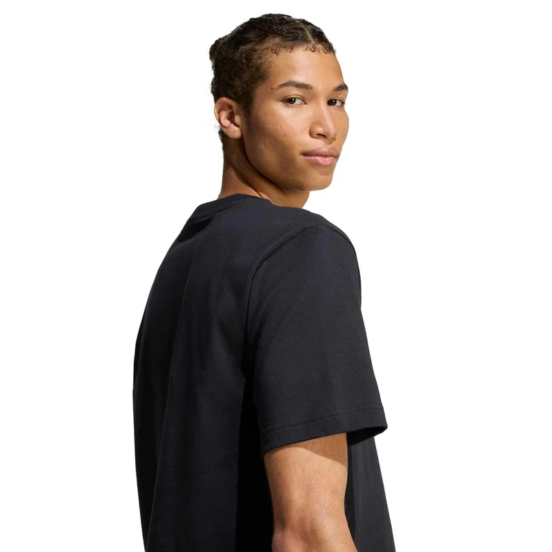 Slide T-Shirt Herren-schwarz