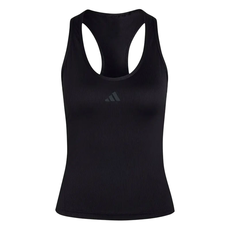 Camiseta Adidas Club Tirantes Midi Negra Mujer 2026