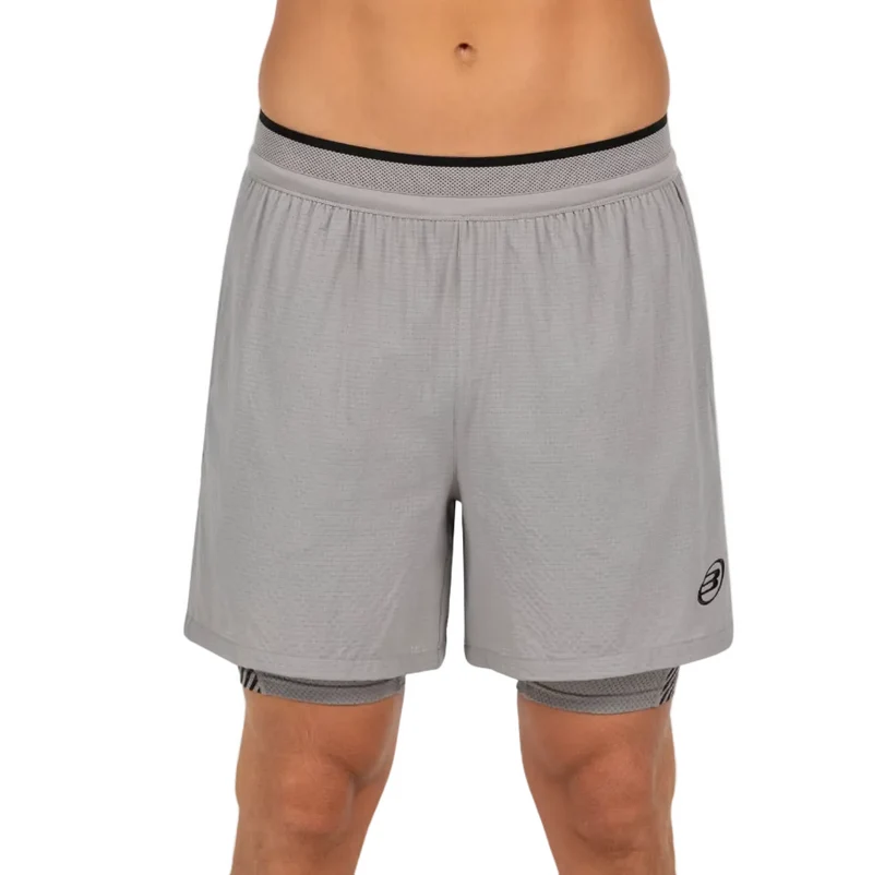 Bullpadel Men's Tanoel Shorts Light Grey