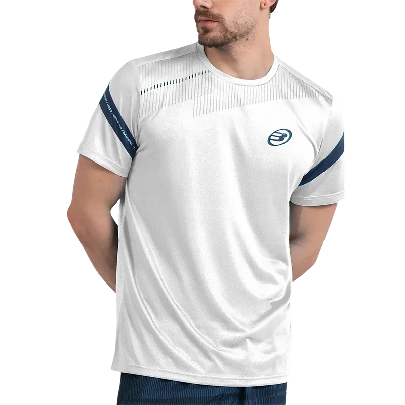Camiseta Bullpadel Casul Blanco 2026