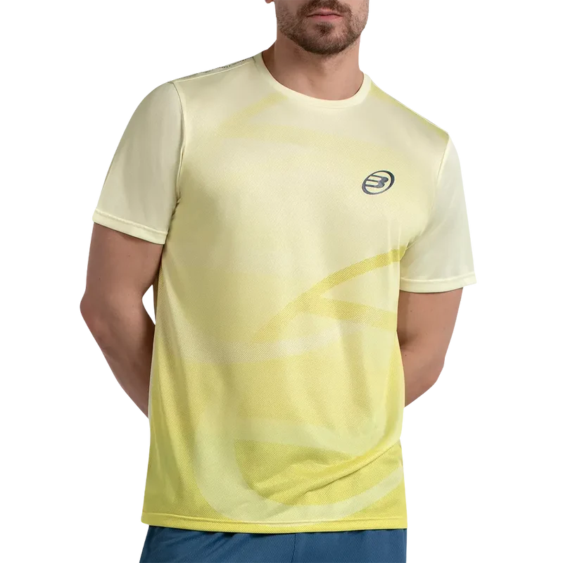 Camiseta Bullpadel Cayon Amarillo 2026