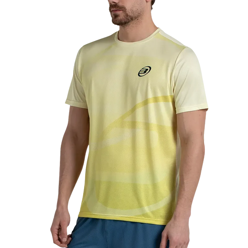 Camiseta Bullpadel Cayon Amarillo 2026