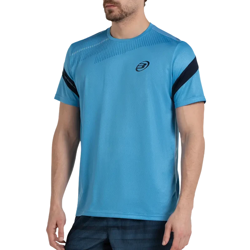 Camiseta Bullpadel Casul Azul Claro 2026