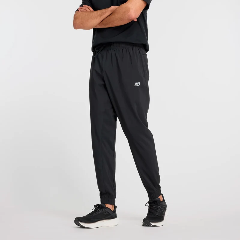 Essentials Woven Trainingshose Herren - schwarz