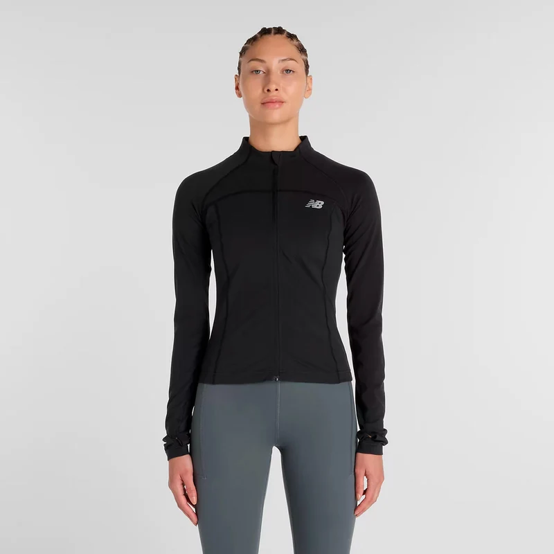Harmony Fitted Trainingsjacke Damen - schwarz