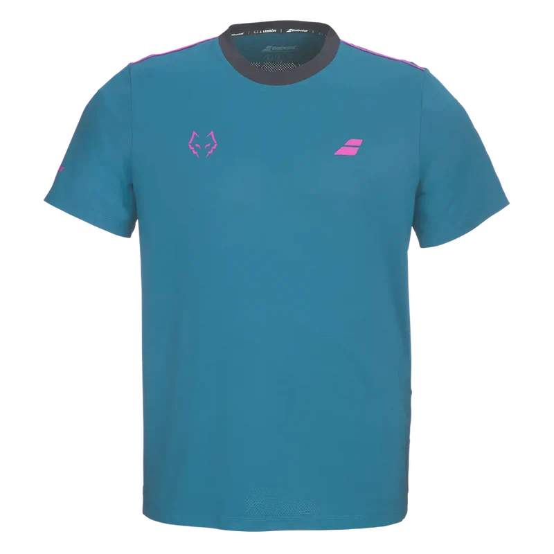 Camiseta Babolat Crew Neck Legion Blue 2027 J. Lebron