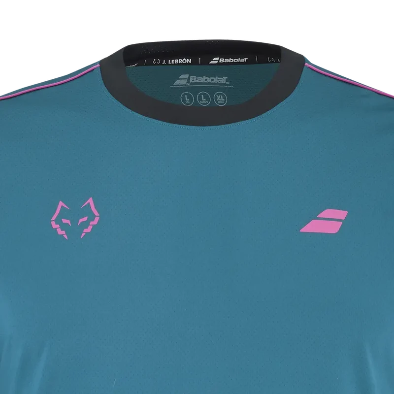 Camiseta Babolat Crew Neck Legion Blue 2027 J. Lebron