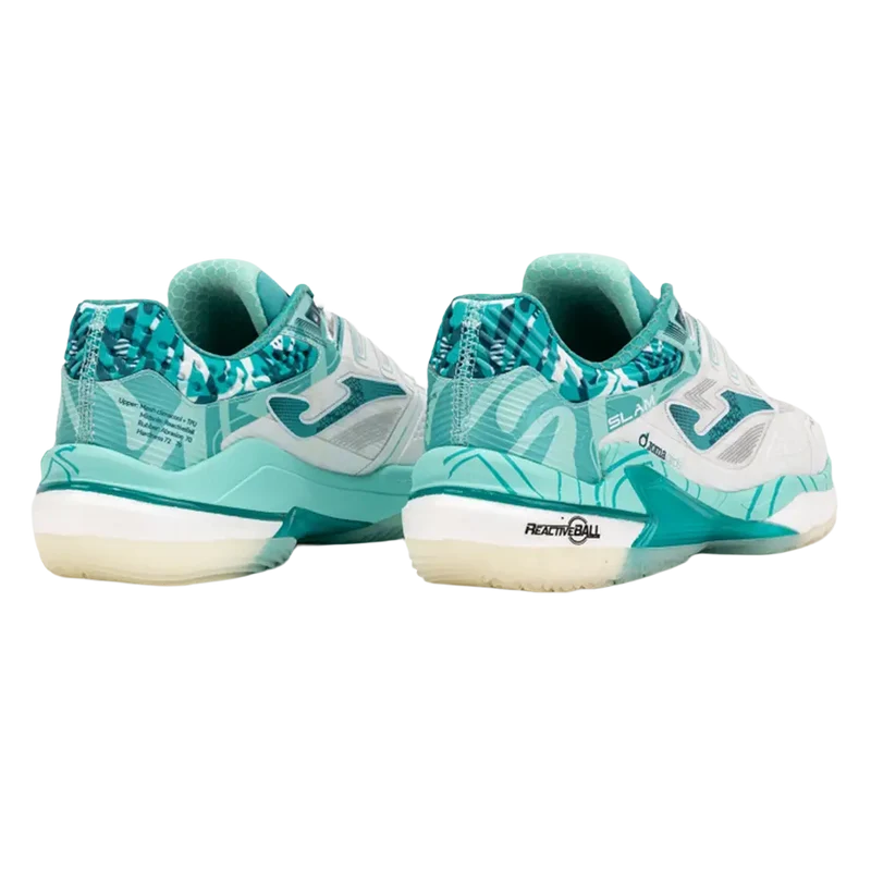 Zapatillas Joma Slam Mujer Verde/Blanco 2026 V. Virseda