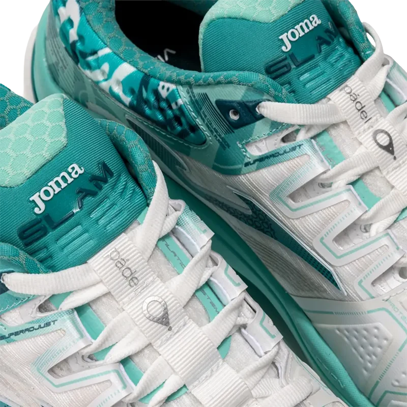 Zapatillas Joma Slam Mujer Verde/Blanco 2026 V. Virseda