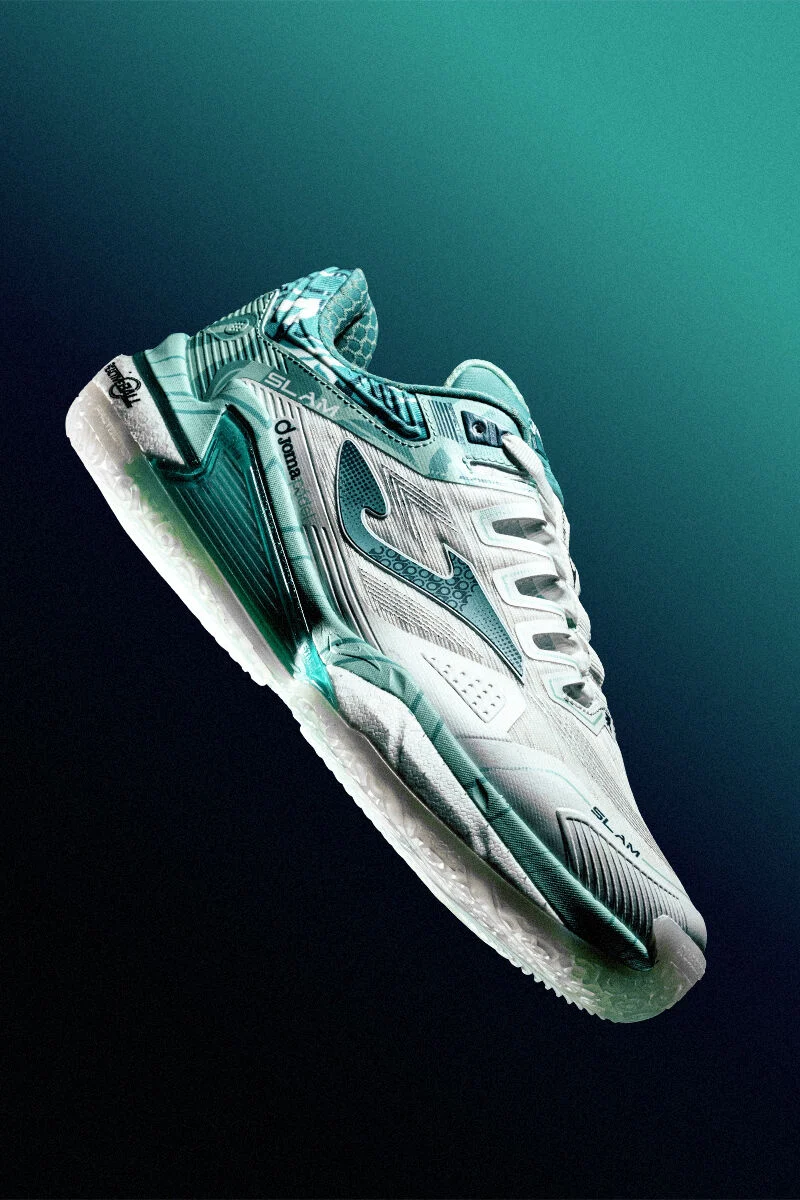Zapatillas Joma Slam Mujer Verde/Blanco 2026 V. Virseda