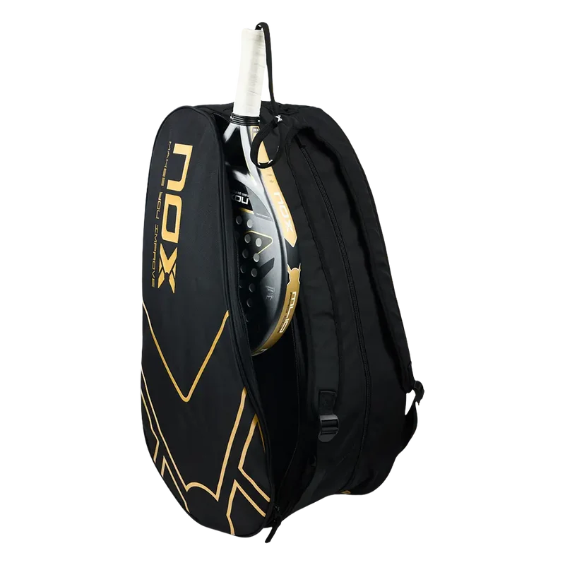 Paletero Nox Street Black/Gold 2026 (Exclusivo PadelPROShop)