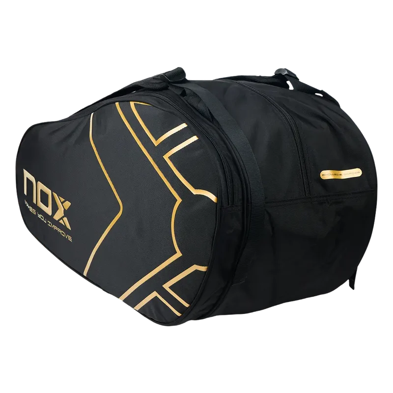 Paletero Nox Street Black/Gold 2026 (Exclusivo PadelPROShop)