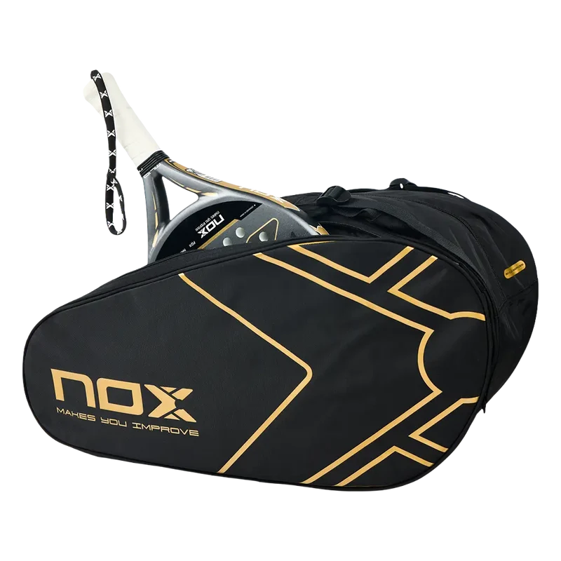 Paletero Nox Street Black/Gold 2026 (Exclusivo PadelPROShop)