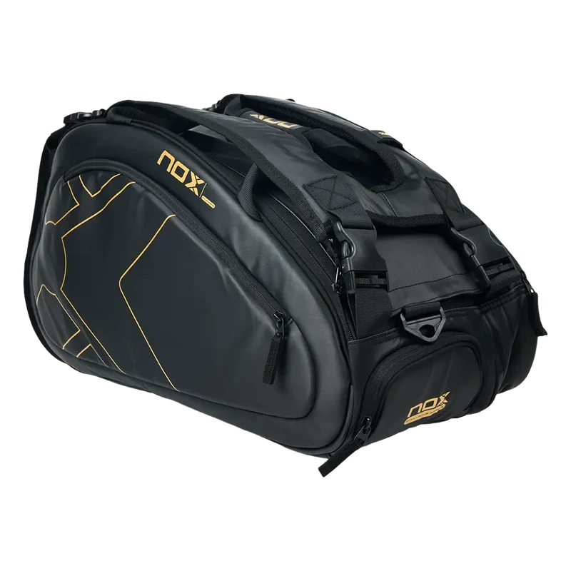 Paletero Nox AT10 Team Black Gold 2026 (Exclusivo PadelPROShop)