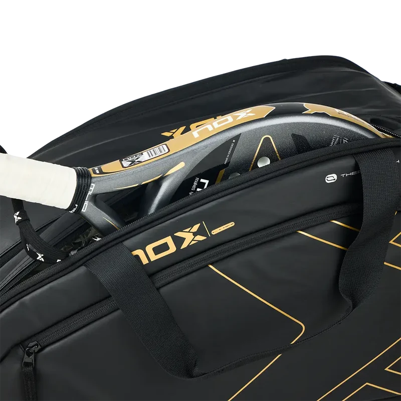Paletero Nox AT10 Team Black Gold 2026 (Exclusivo PadelPROShop)