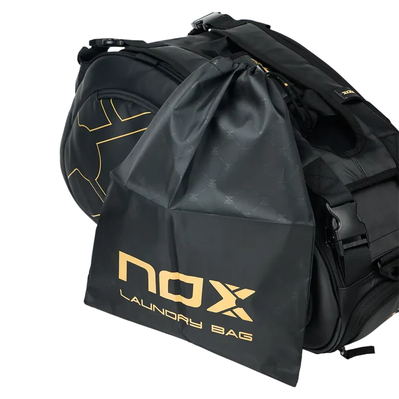 Paletero Nox AT10 Team Black Gold 2026 (Exclusivo PadelPROShop)