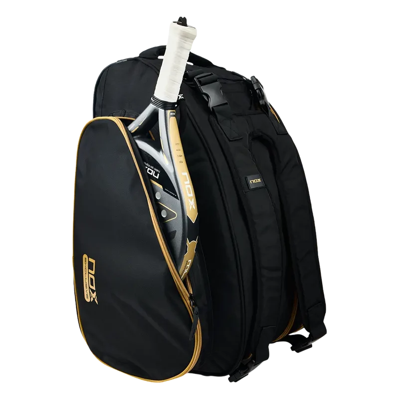 Paletero Nox ML10 Team Black/Gold 2026 (Exclusivo PadelPROShop)
