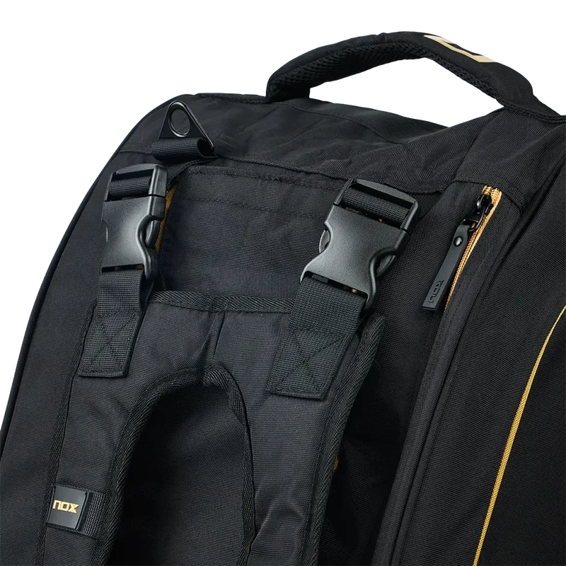 Paletero Nox ML10 Team Black/Gold 2026 (Exclusivo PadelPROShop)