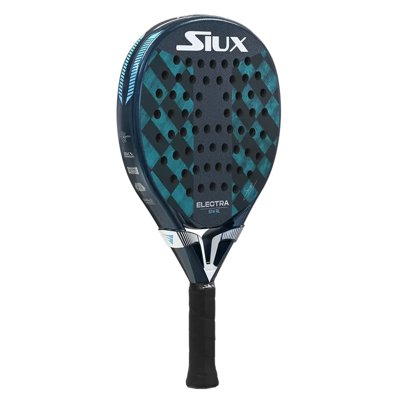Pack Siux Electra Stupa — Pala ST4 Rulo + Camiseta Negro 2026