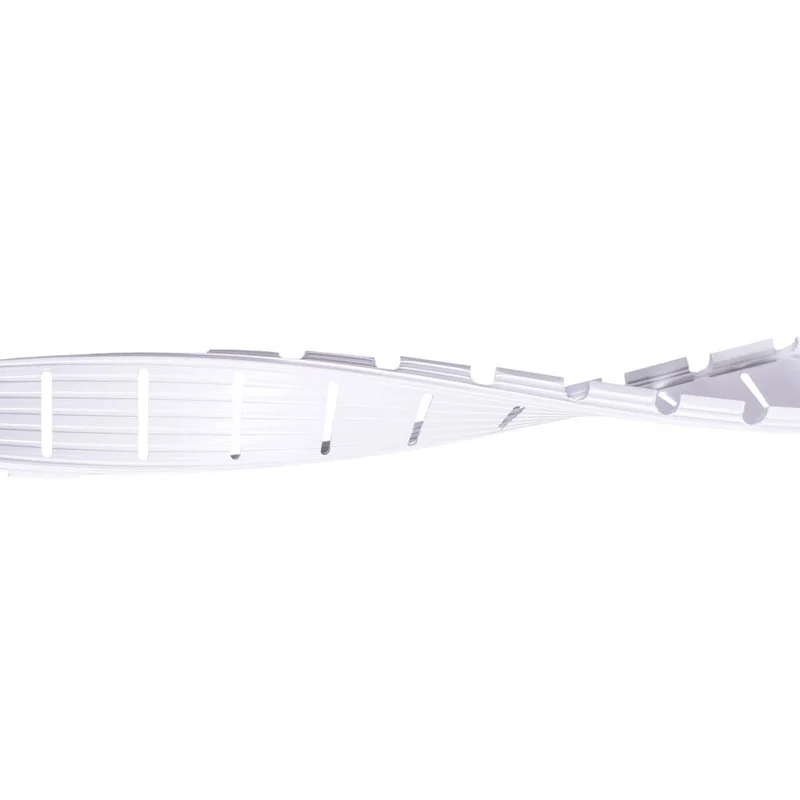TENNtastic WHITE FLEX Hybrid – Tennislinien All-In-Set 40/50 mm, mit Befestigung, weiß