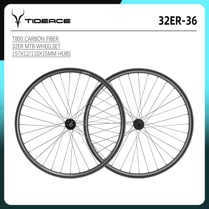 32er Carbon MTB Laufradsatz