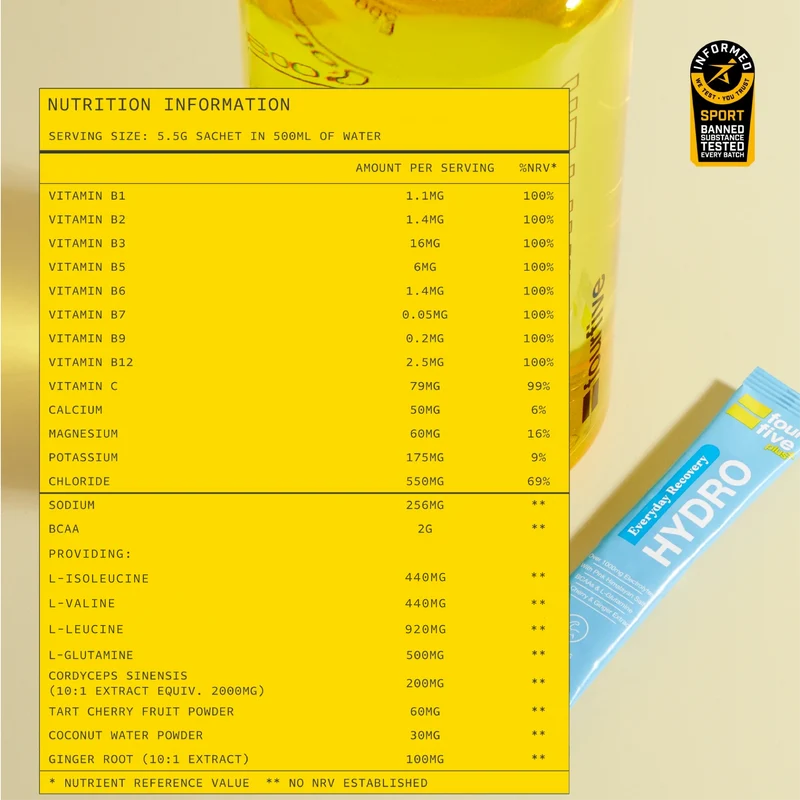 fourfive Hydro Recovery Sachets Forest Fruits (30 Pack)