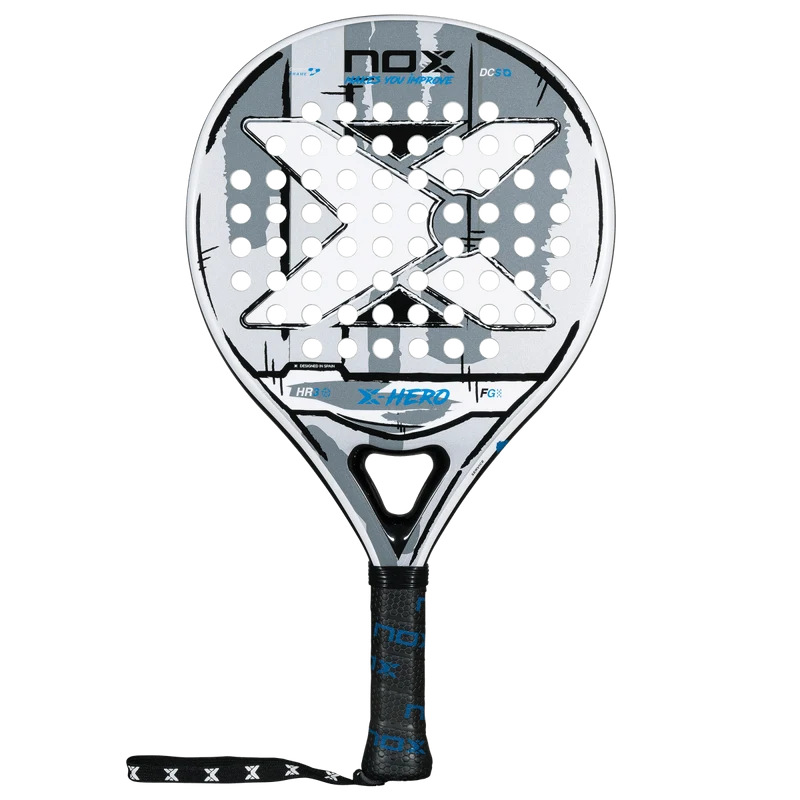NOX X-Hero White Padel Racket 2026