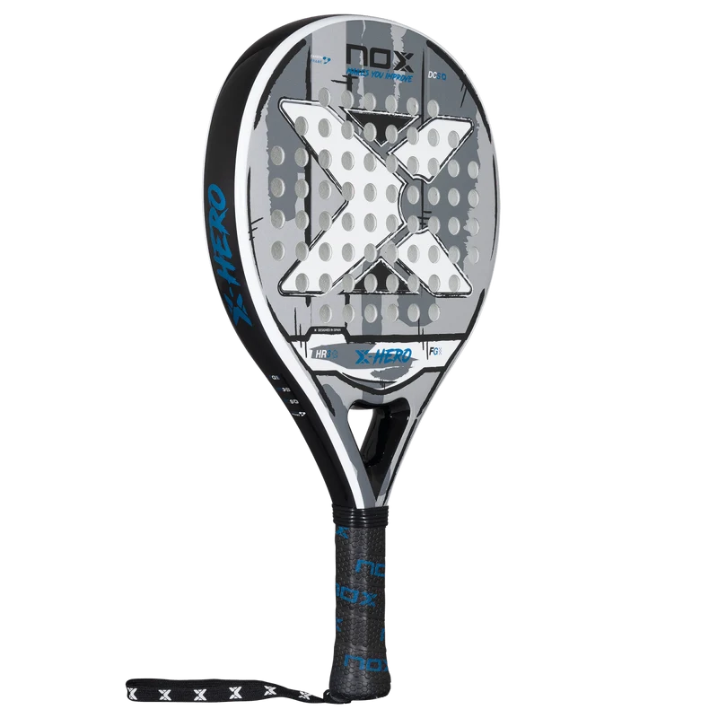 NOX X-Hero White Padel Racket 2026