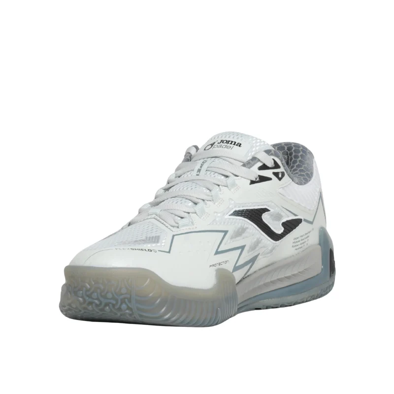 Zapatillas Joma Open Blanco y Gris 2026