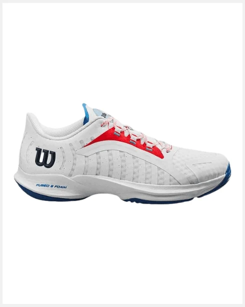 Wilson Padelschoenen Hurakn Pro Wh/RD/D V Blauw