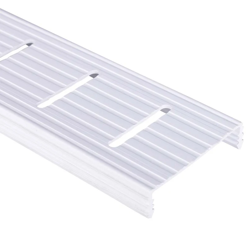 TENNtastic WHITE FLEX 5 – Tennislinien All-In-Set 50 mm, mit Befestigung, weiß