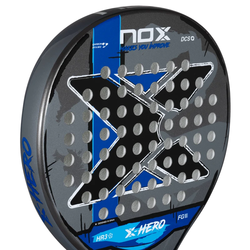 NOX X-Hero Blue Padel Racket 2026
