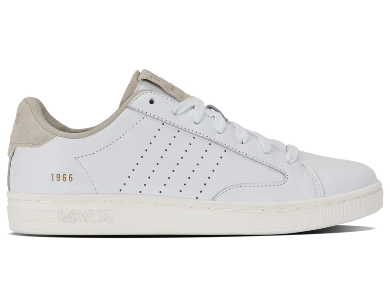07263-174-M | LOZAN KLUB LTH | WHITE/FOSSIL/SNOW WHITE