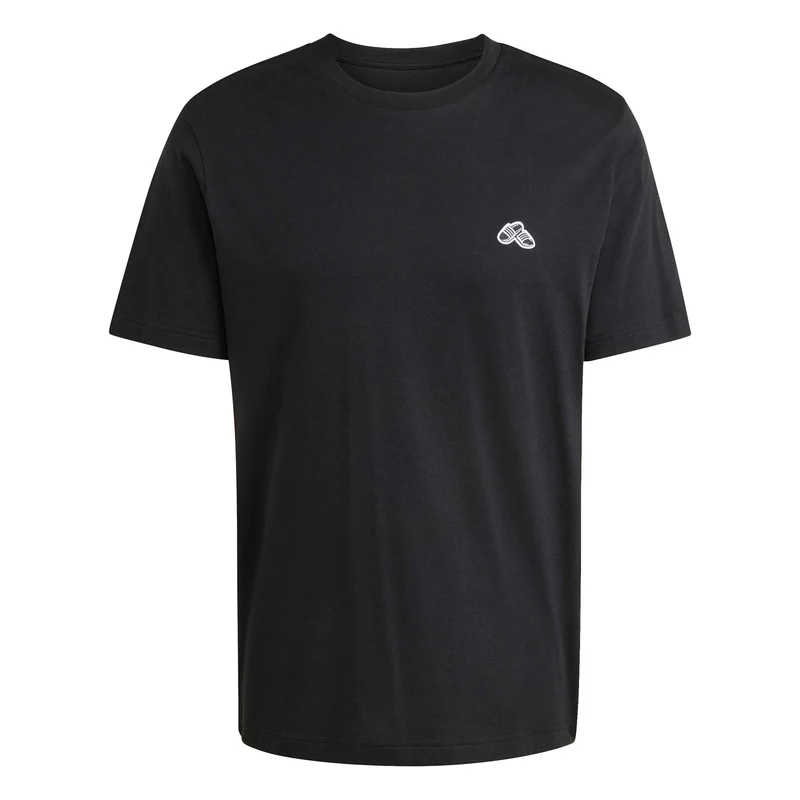 Slide T-Shirt Herren-schwarz