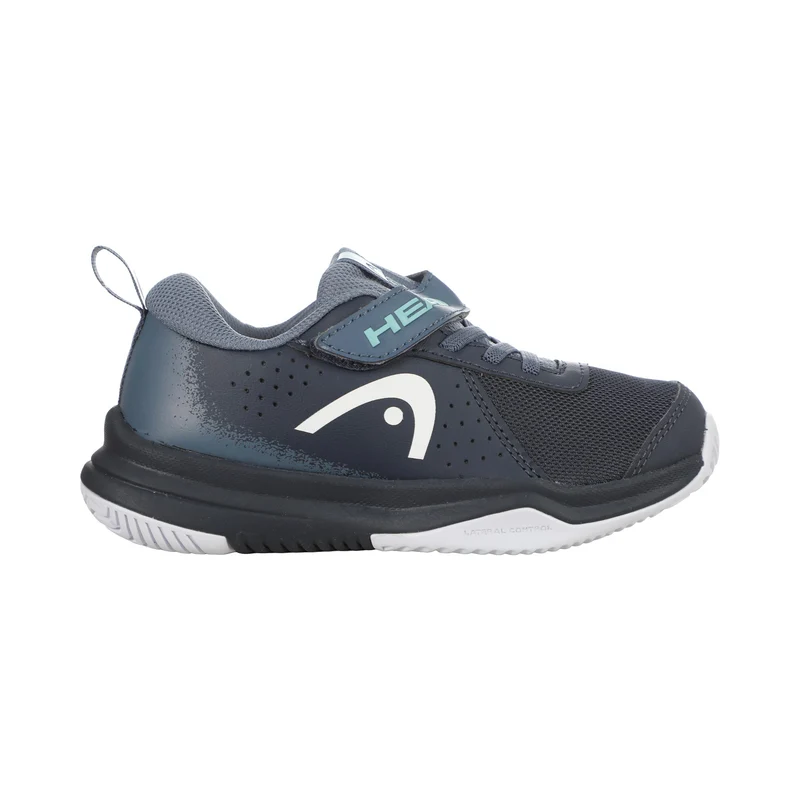 Sprint Velcro 4.0 Allcourtschuh Kinder-dunkelblau, türkis