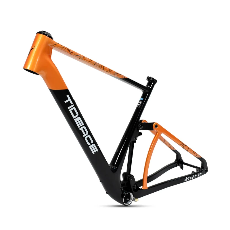 GV202 Carbon-Rahmen mit Vollfederung für Gravelbikes