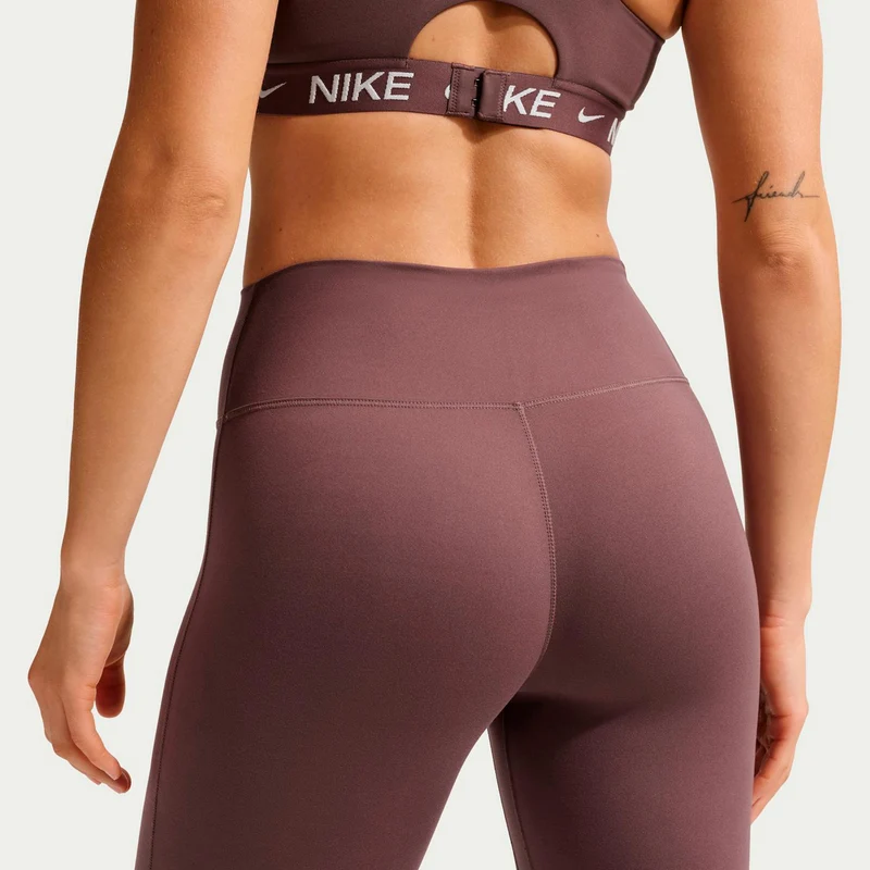 One High Waist Flare Tight Tight Damen - mauve