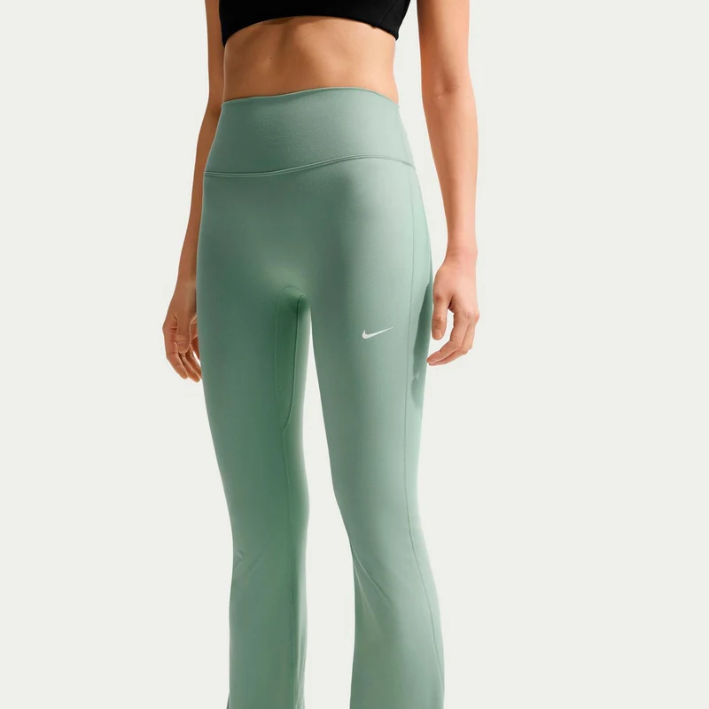 One High Waist Flare Tight Tight Damen - salbei