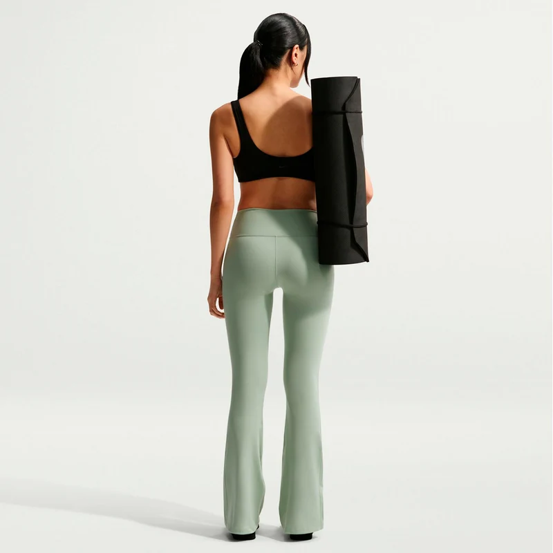 One High Waist Flare Tight Tight Damen - salbei