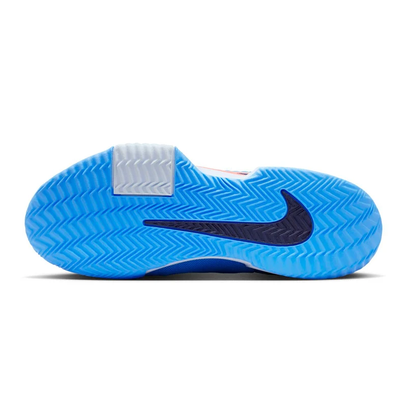 Zoom GP Challenge Pro Sandplatzschuh Herren - blau, koralle