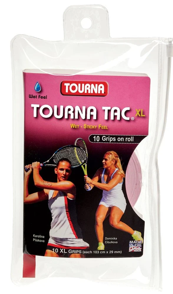 Tennisgriffband Tourna Tac10er pink