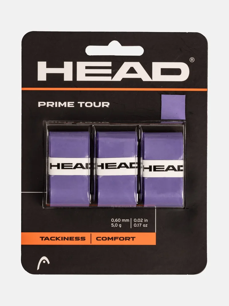 HEAD Prime Tour Overgrips 3er Pack Griffbänder Lila