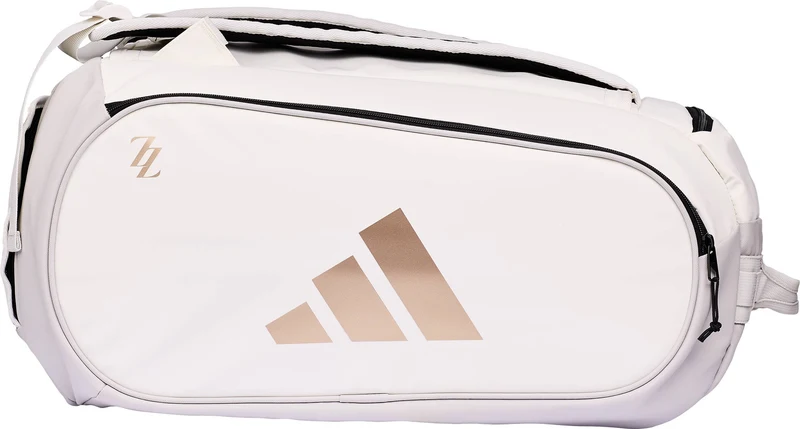 ADIDAS Tour ZZ Zinedine Zidane Padel Racket Bag - White / Gold